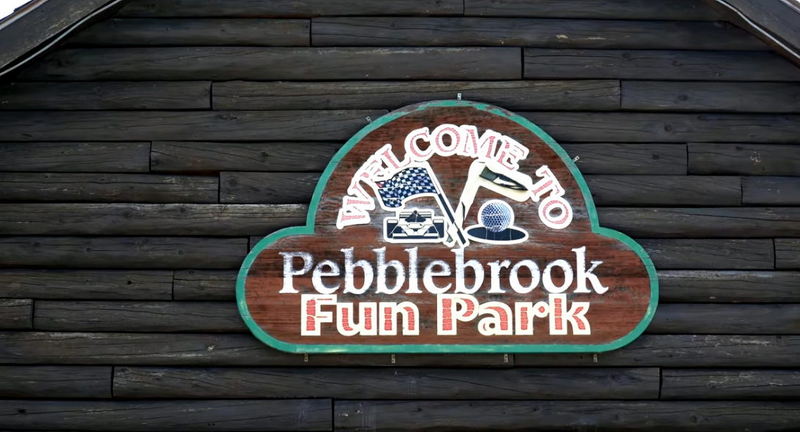 Pebble Brook Fun Park - You Tube Video From Ruin Road (newer photo)